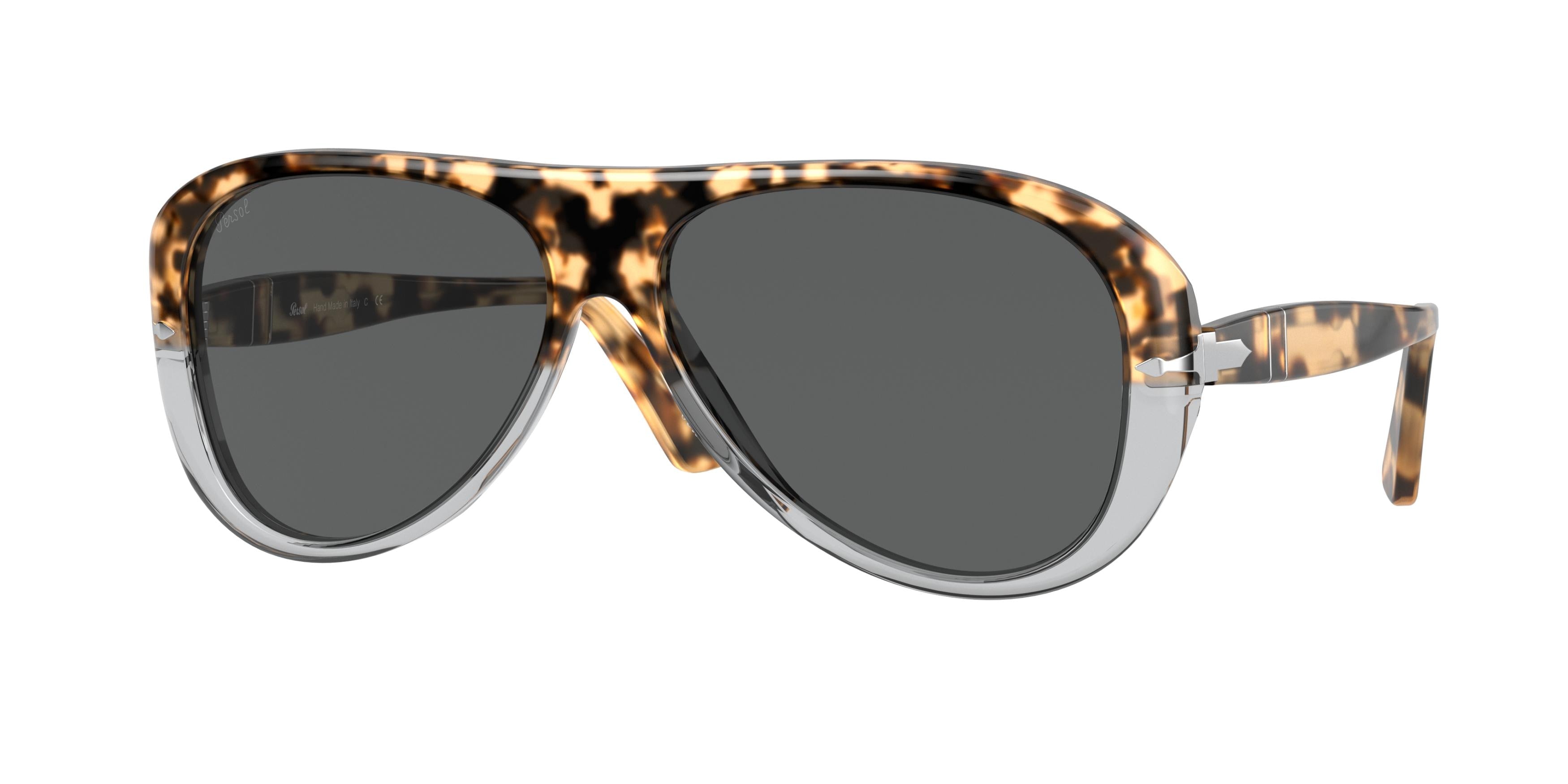 Persol 0PO3260S Brown Tortoise-Transparent Grey 8056597354189