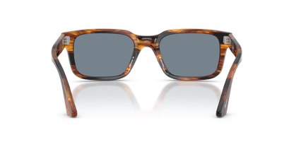 0PO3272S Striped Black & Brown rear view image 3 barcode 8056262571224