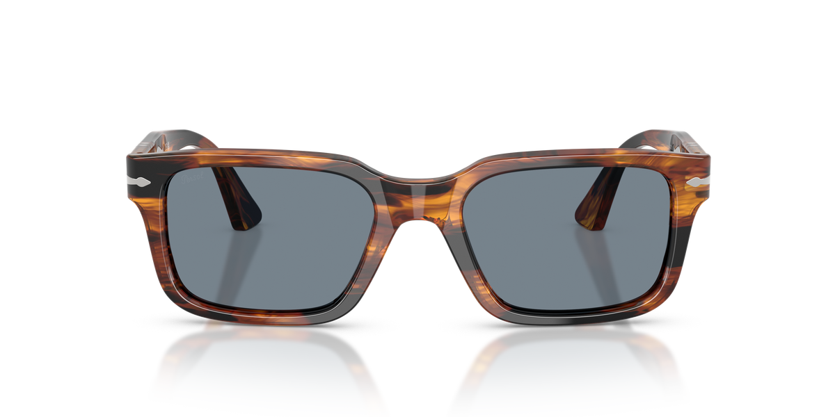 0PO3272S Striped Black & Brown front view image 5 barcode 8056262571224