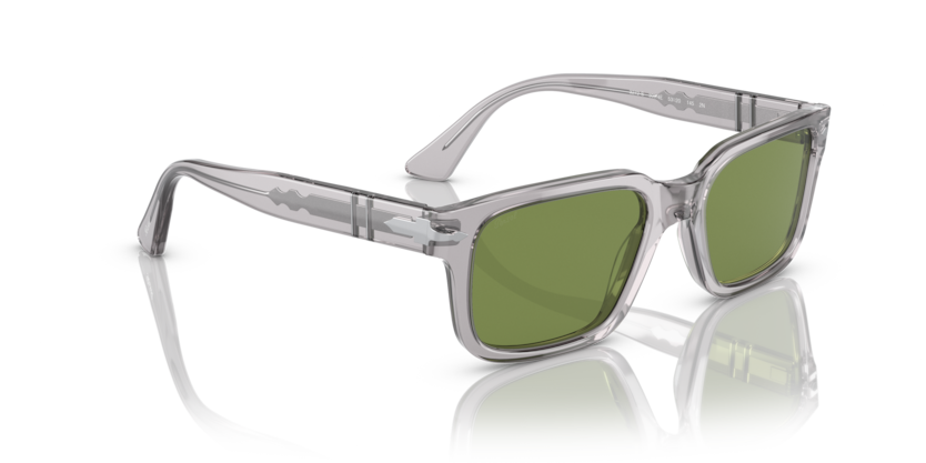 0PO3272S - Persol - (Transparent Grey) Green - 53 - 20 - 145 MM - Ardor Eyewear 8056597831291