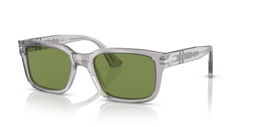 0PO3272S - Persol - (Transparent Grey) Green - 53 - 20 - 145 MM - Ardor Eyewear 8056597831291