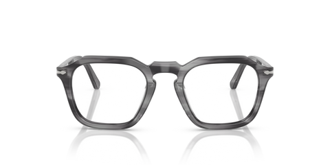 Striped Grey - 0PO3292V 8056262356456 Persol Eyeglasses Unisex Square