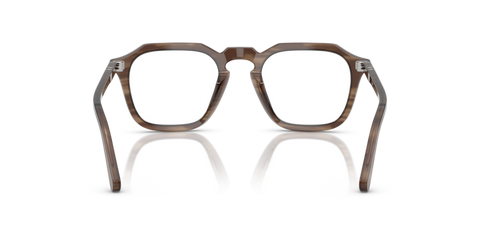 Striped Brown - 0PO3292V 8056262356470 Persol Eyeglasses Unisex Square