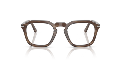 Striped Brown - 0PO3292V 8056262356470 Persol Eyeglasses Unisex Square