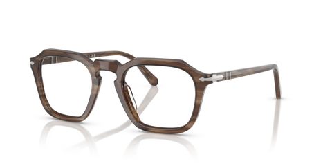 Striped Brown - 0PO3292V 8056262356470 Persol Eyeglasses Unisex Square