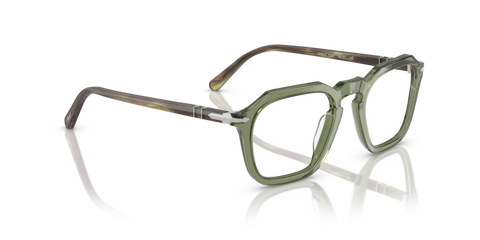 Transparent Green - 0PO3292V 8056262492154 Persol Eyeglasses Unisex Square