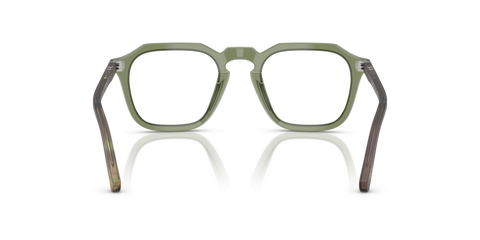 Transparent Green - 0PO3292V 8056262492154 Persol Eyeglasses Unisex Square