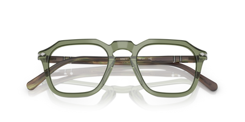 Transparent Green - 0PO3292V 8056262492154 Persol Eyeglasses Unisex Square