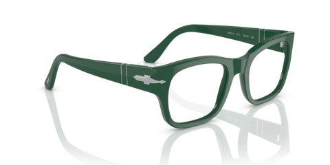 Green - 0PO3297V 8056597756341 Persol Eyeglasses Unisex Rectangle
