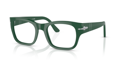 Green - 0PO3297V 8056597756341 Persol Eyeglasses Unisex Rectangle