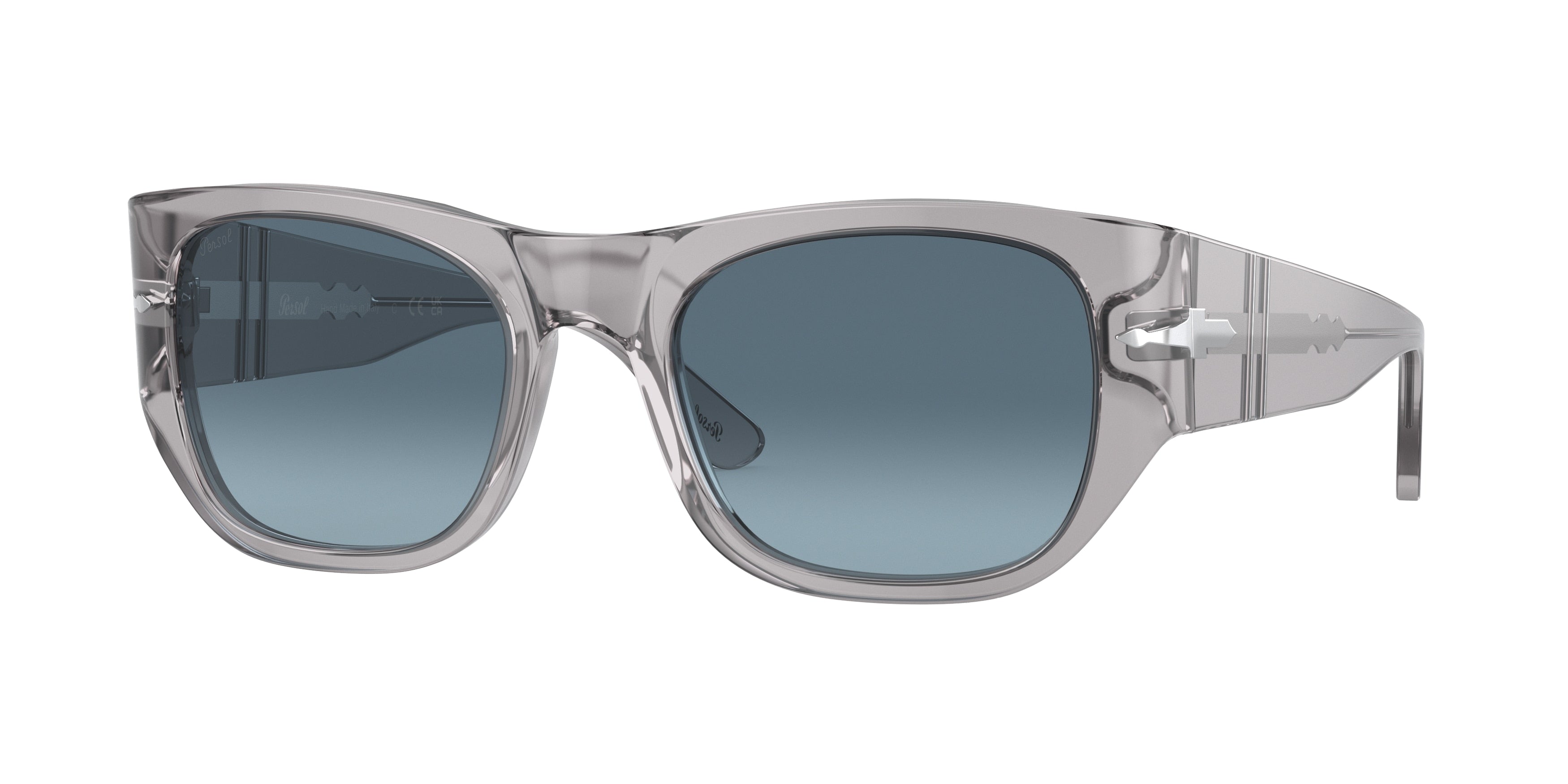 0PO3308S - Persol - (Transparent Grey) Azure Gradient Blue - 51 - 21 - 140 MM - Ardor Eyewear 8056597783248