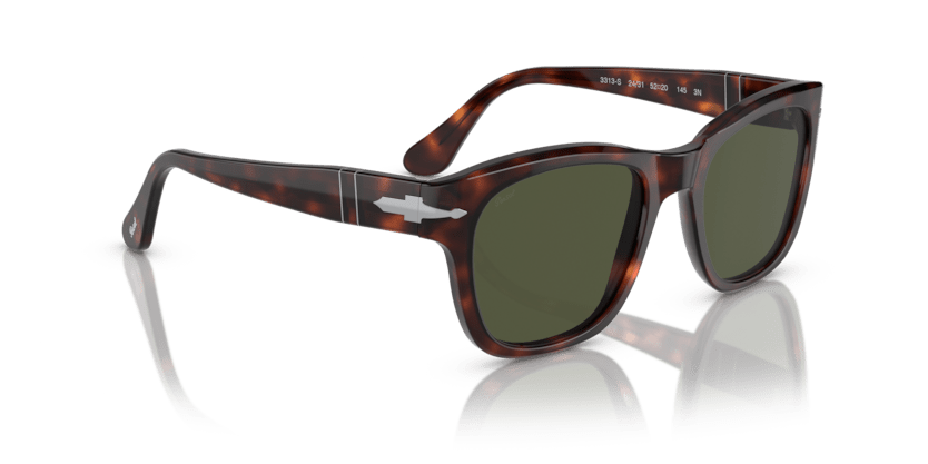 0PO3313S - Persol - (Tortoise Brown) Green - 55 - 20 - 145 MM - Ardor Eyewear 8056597810951