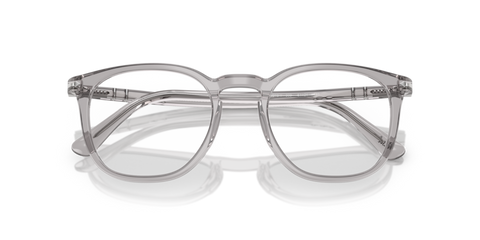 Transparent Grey - 0PO3318V 8056262232071 Persol Eyeglasses Unisex Phantos