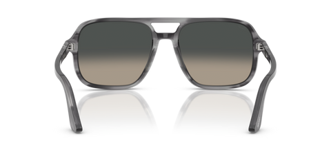 Striped Grey - 0PO3328S 8056262355923 Persol Sunglasses Man Pilot