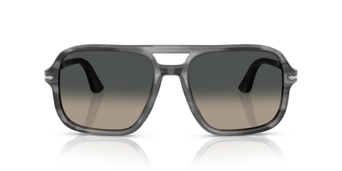 Striped Grey - 0PO3328S 8056262355923 Persol Sunglasses Man Pilot