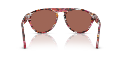 Cyclamen/Khaki - 0PO3370S 8056262355824 Persol Sunglasses Unisex Pilot