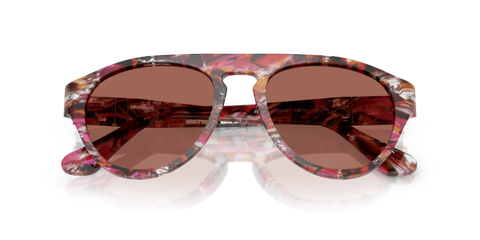 Cyclamen/Khaki - 0PO3370S 8056262355824 Persol Sunglasses Unisex Pilot