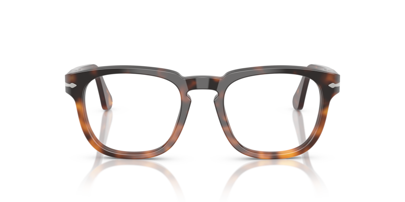 Tortoise Dark Brown - 0PO3376V 8056262347362 Persol Eyeglasses Unisex Square