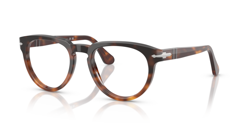 Tortoise Dark Brown - 0PO3377V 8056262348291 Persol Eyeglasses Unisex Phantos