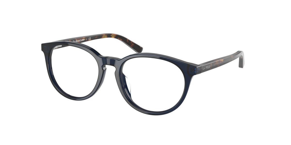 0PP8544U - Polo Prep - Blue - (Shiny Transparent Navy Blue 5470) - 48 - 16 - 130 MM - Ardor Eyewear 8056597596862