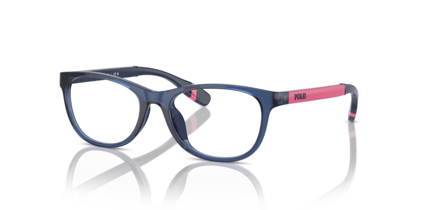 0PP8548U - Polo Prep - Blue - (Shiny Transparent Dark Blue 5717) - 47 - 16 - 130 MM - Ardor Eyewear 8056262040782