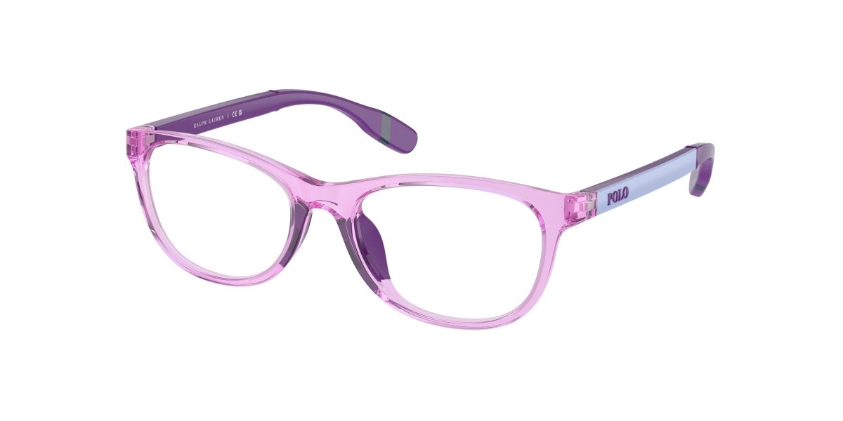 0PP8548U - Polo Prep - Violet - (Shiny Transparent Lilac 5947) - 47 - 16 - 130 MM - Ardor Eyewear 8056262040829