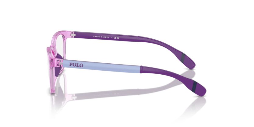 0PP8548U - Polo Prep - Violet - (Shiny Transparent Lilac 5947) - 47 - 16 - 130 MM - Ardor Eyewear 8056262040829