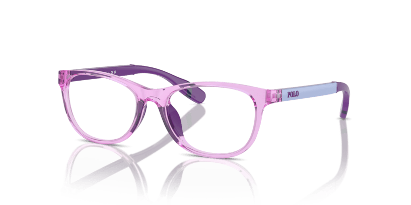 0PP8548U - Polo Prep - Violet - (Shiny Transparent Lilac 5947) - 47 - 16 - 130 MM - Ardor Eyewear 8056262040829