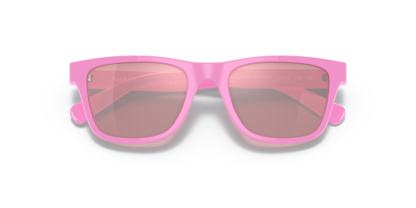 Shiny Maui Pink - 0PP9504U 8056597597050 Polo Prep Sunglasses Kids Man Rectangle