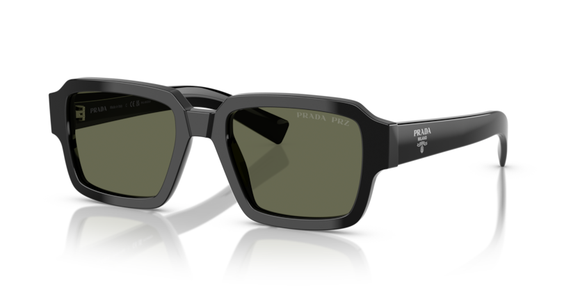 Black - 0PR 02ZS 8056262346945 Prada Sunglasses Man Square