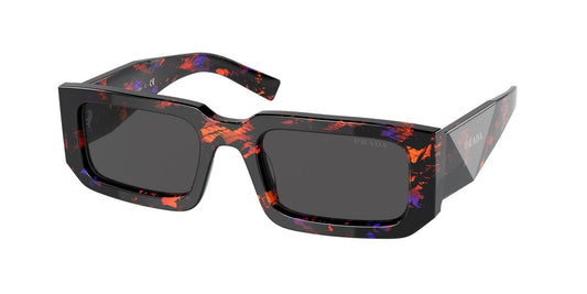 0PR 06YS - Prada - (Abstract Orange) Dark Grey - 53 - 21 - 145 MM - Ardor Eyewear 8056597541794