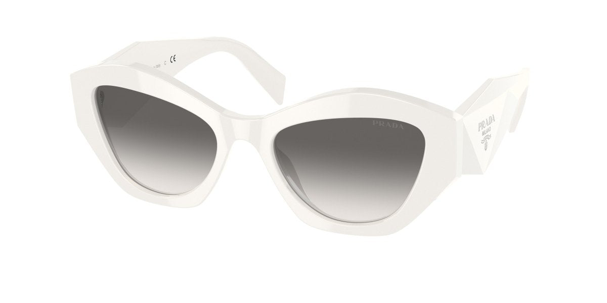 0PR 07YS - Prada - (White) Grey Gradient - 53 - 19 - 145 MM - Ardor Eyewear 8056597517409