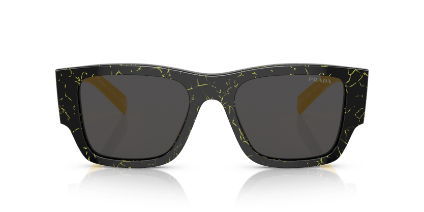 0PR 10ZS - Prada - Black/Yellow Marble - 54MM - Ardor Eyewear 8056597745857