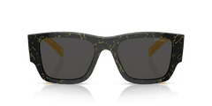 0PR 10ZS - Prada - Black/Yellow Marble - 54MM - Ardor Eyewear 8056597745857