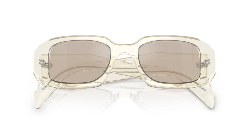 Transparent Champagne - 0PR 17WS 8056262360224 Prada Sunglasses Woman Rectangle