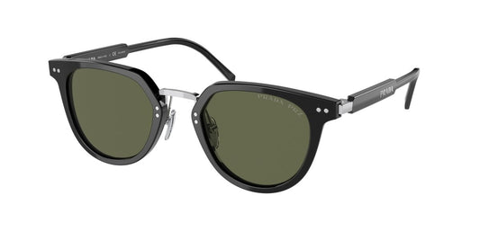 0PR 17YS - Prada - (Black) Polar Green Polarized - 49 - 22 - 140 MM - Ardor Eyewear 8056597630122