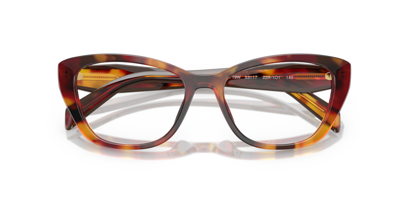 Poppy Tortoise - 0PR 19WV 8056262346693 Prada Eyeglasses Woman Cat Eye