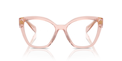 0PR 20ZV - Prada - Pink - (Transparent Peach 19Q1O1) - 52 - 17 - 145 MM - Ardor Eyewear 8056262079553