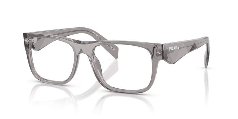 Transparent Dark Grey - 0PR 22ZV 8056262346020 Prada Eyeglasses Man Pillow