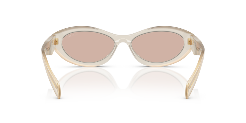 Opal Milk - 0PR 26ZS 8056262345405 Prada Sunglasses Woman Irregular