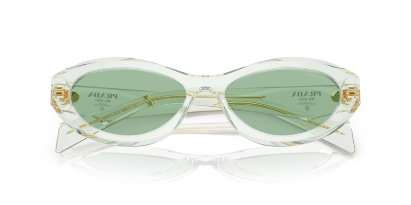 0PR 26ZS - Prada - (Transparent Mint) Green - 55 - 16 - 145 MM - Ardor Eyewear 8056262083932