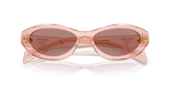 0PR 26ZS - Prada - (Transparent Peach) Light Brown - 55 - 16 - 145 MM - Ardor Eyewear 8056262083901