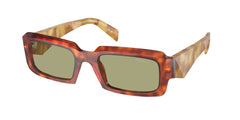 0PR 27ZS - Prada - (Cognac Tortoise) Green - 54 - 21 - 145 MM - Ardor Eyewear 8056262084274