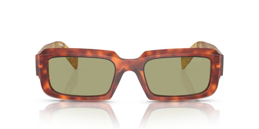 0PR 27ZS - Prada - (Cognac Tortoise) Green - 54 - 21 - 145 MM - Ardor Eyewear 8056262084274