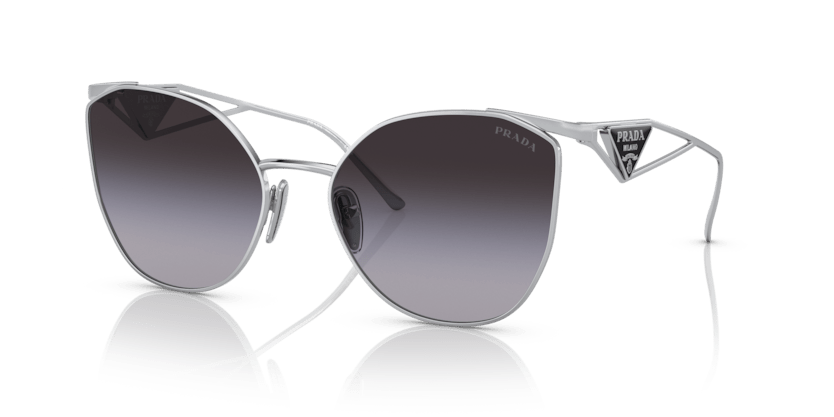 0PR 50ZS - Prada - (Silver) Grey Gradient - 59 - 19 - 140 MM - Ardor Eyewear 8056597744522