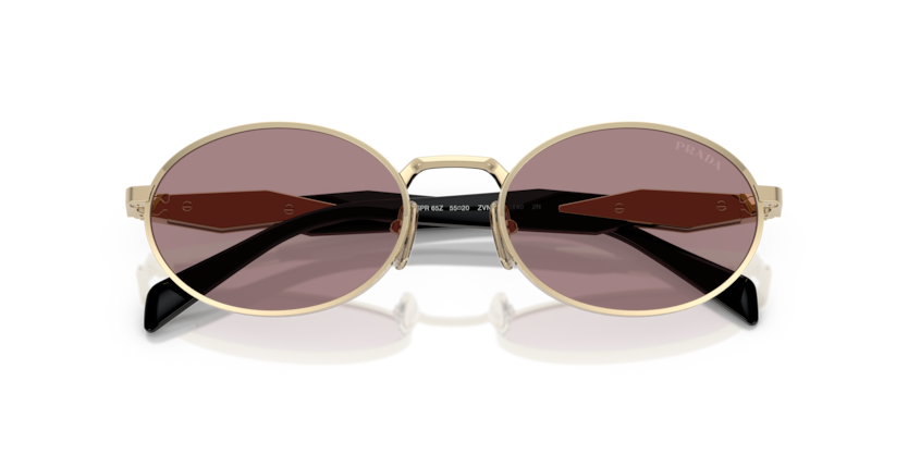 Pale Gold - 0PR 65ZS 8056262346570 Prada Sunglasses Woman Oval