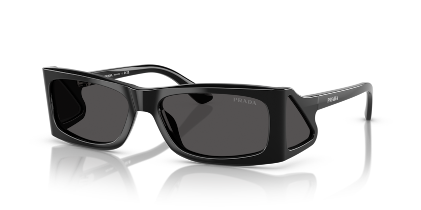 Black - 0PR B03S 8056262294550 Prada Sunglasses Man Rectangle