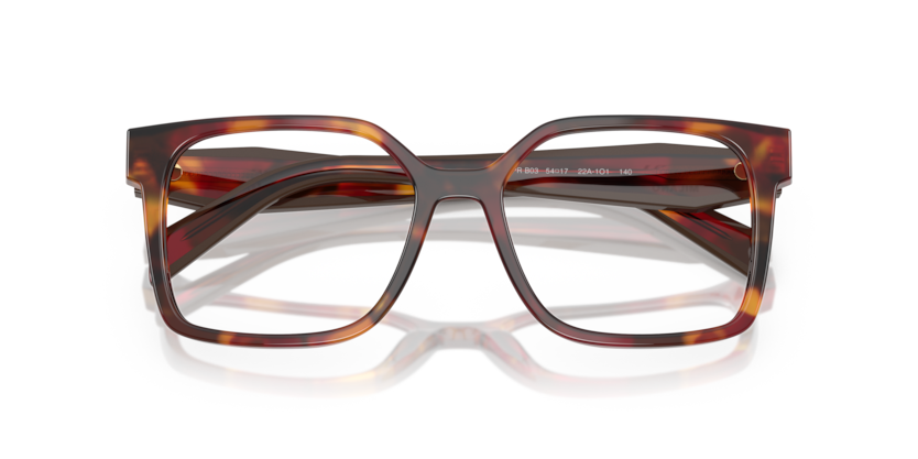 Poppy Tortoise - 0PR B03V 8056262366103 Prada Eyeglasses Woman Rectangle