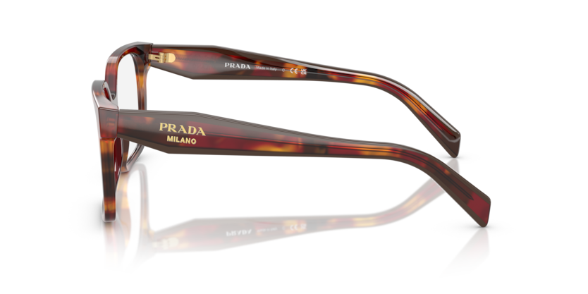 Poppy Tortoise - 0PR B03V 8056262366103 Prada Eyeglasses Woman Rectangle