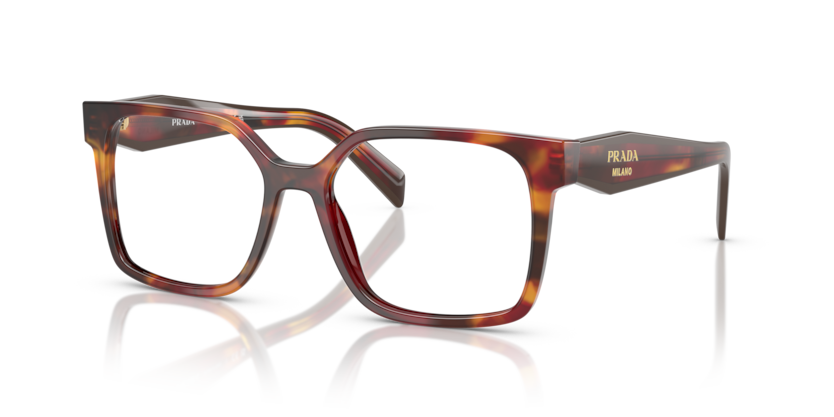 Poppy Tortoise - 0PR B03V 8056262366103 Prada Eyeglasses Woman Rectangle